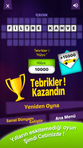 Çarkıfelek Mobil - Zarf Seç