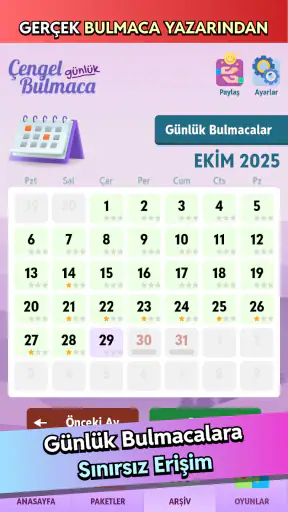 Çengel Bulmaca - Günlük