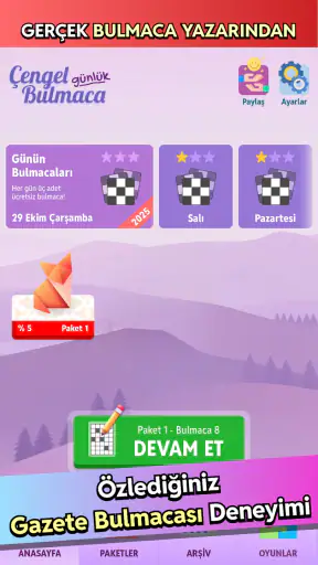Çengel Bulmaca - Günlük