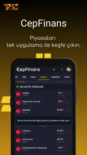 CepFinans: Döviz, Altın, Borsa
