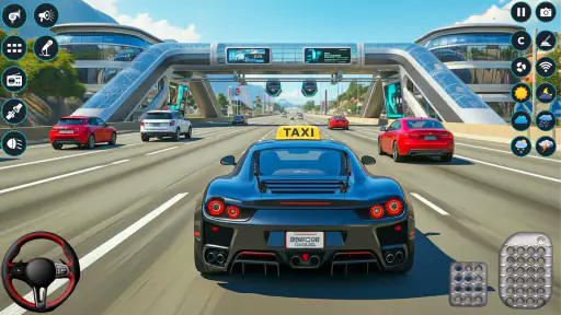City Taxi Driving Car Games 3D
