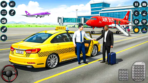 City Taxi Driving Car Games 3D