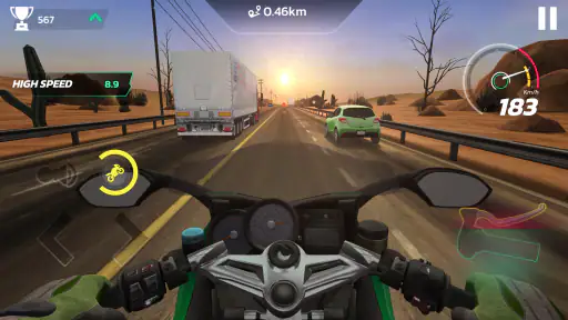 City Traffic Moto Racing