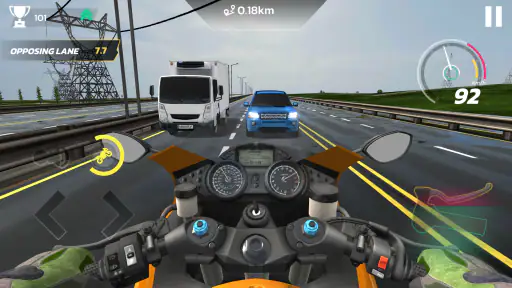 City Traffic Moto Racing