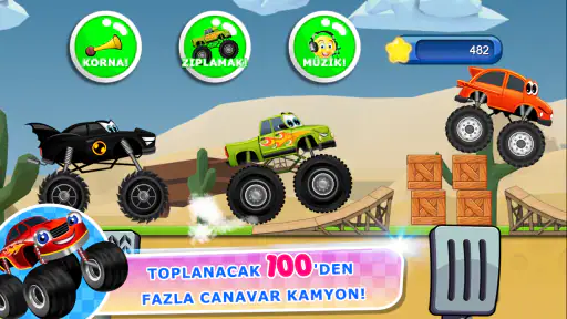 Çocuk Canavar Kamyon Oyunu 2