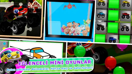 Çocuk Canavar Kamyon Oyunu 2