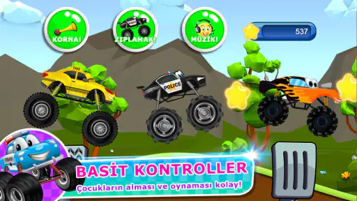 Çocuk Canavar Kamyon Oyunu 2
