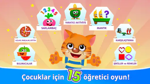 Çocuklar için eğitici oyunlar
