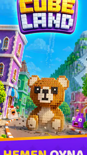 Cube Land Puzzle Game
