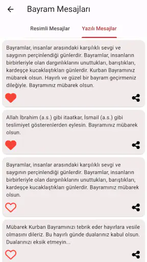 Bayram Mesajları Resimli