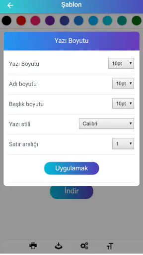 CV oluştur - CV harzirlama PDF