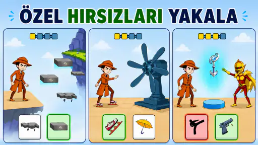 Dedektif IQ 2: Hırsızlar Yakal