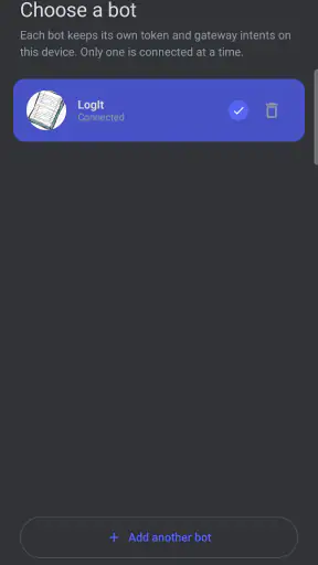 Discord Bot Client for Android