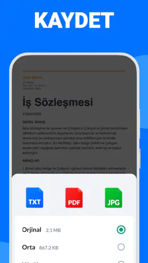Döküman Tarayıcı - PDF Scanner