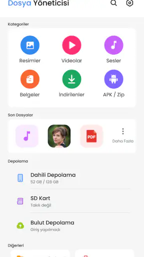 Dosya Yöneticisi, File Manager