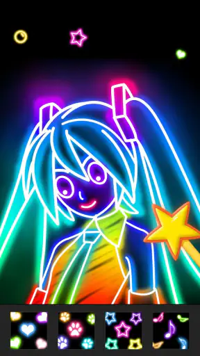 Draw Glow Comics