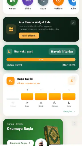 Dualar ve Sureler : Ezan Vakti
