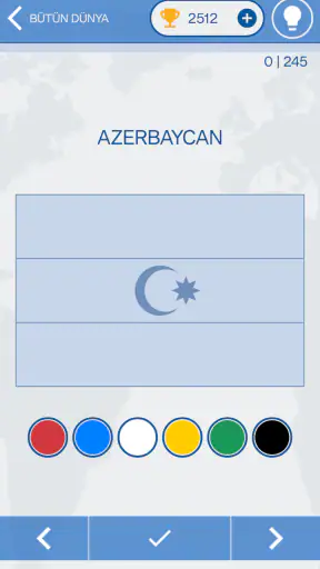 Dünya Bayrakları – Quiz