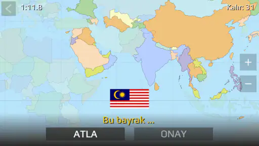 Dünya Haritası Sınav
