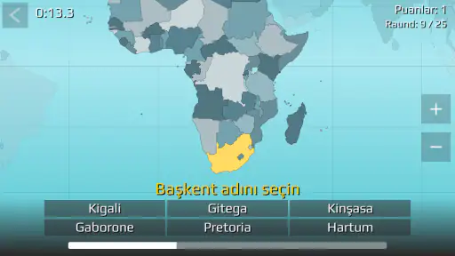 Dünya Haritası Sınav