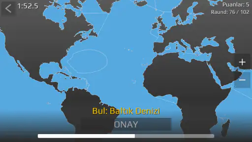 Dünya Haritası Sınav