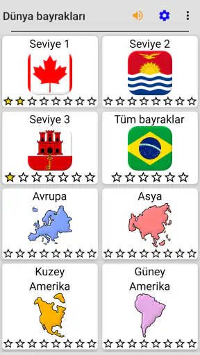 Dünyadaki ülkelerin bayrakları