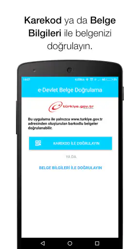 e-Devlet Belge Doğrulama