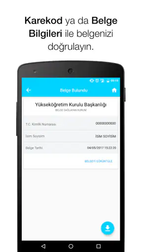 e-Devlet Belge Doğrulama