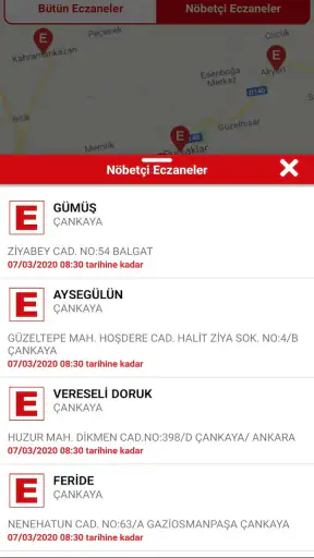 Eczanem Nerede