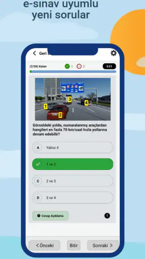 Ehliyet Sınav Soruları CenkHca