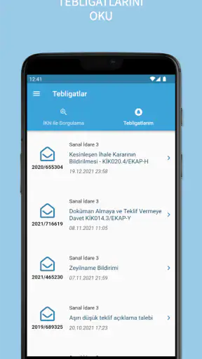 EKAP | İhale Arama ve E-İhale
