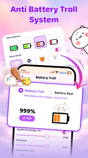 Emoji Battery Icon Customize