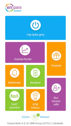 Enpara Bank Şirketim Cep Şube