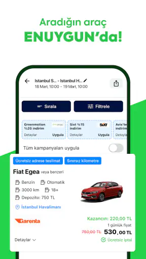 ENUYGUN: Uçak Otel Otobüs Araç