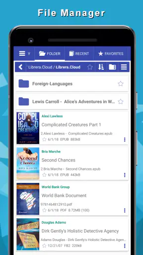 EPUB Reader tüm kitaplar için