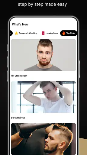 Erkek Saç Modelleri Uygulaması