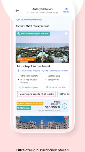 Etstur: Otel, Tur, Uçak Bileti