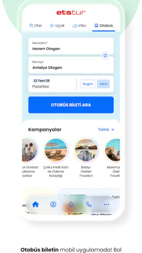 Etstur: Otel, Tur, Uçak Bileti