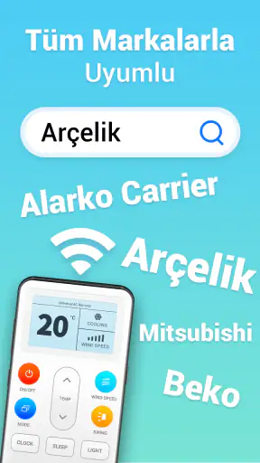 Evrensel AC Uzaktan Kumanda
