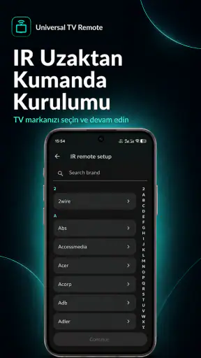 Evrensel TV Kumandası