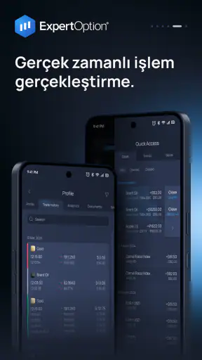 ExpertOption - Mobil Ticaret