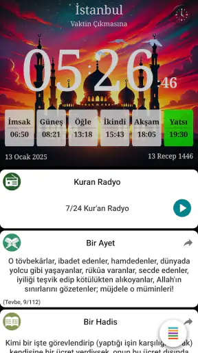 Ezan Vakti: Namaz & Kuran