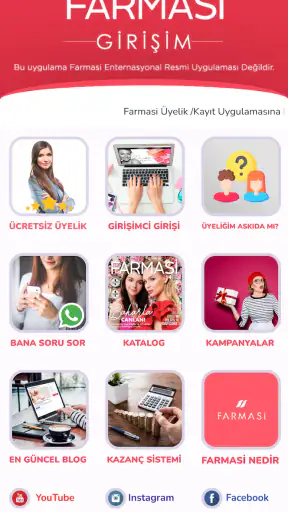 Farmasi Girişim Üyelik / Kayıt