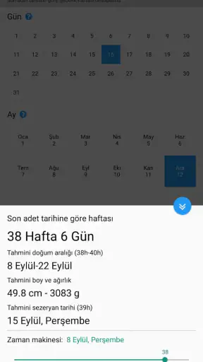 FAST Gebelik Haftası Hesaplama