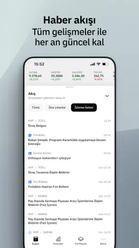 Fintables: Borsa, Hisse ve Fon