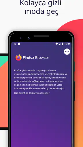 Firefox Hızlı ve Özel Tarayıcı