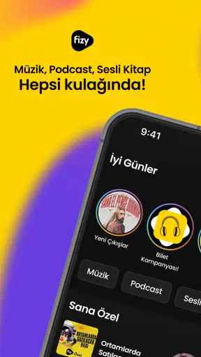 fizy:Müzik & Sesli Kitap Dinle