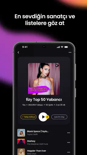 fizy:Müzik & Sesli Kitap Dinle