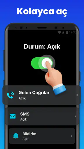Flaş Uyarisi - Çağrı ve SMS