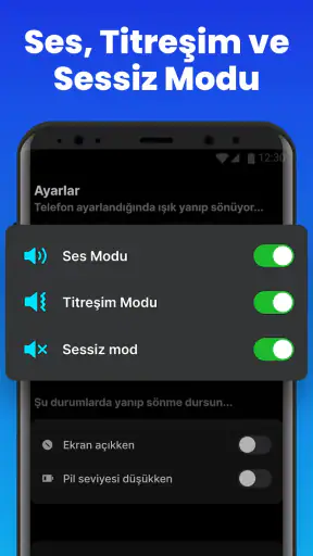Flaş Uyarisi - Çağrı ve SMS